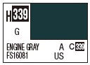Mr Hobby H339 Gloss Engine Grey Fs16081