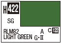Mr Hobby H422 S/G Rlm82 Lt Green
