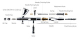 Gaahleri Airbrush Premium Series GHPM-Mobius 0.2mm