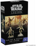 Star Wars Legion: Sun Fac and Poggle The Lesser