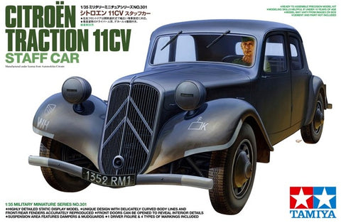 Tamiya Citroen Traction 11CV Staff Car