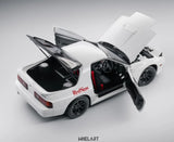 Whelart Mazda Savanna RX-7 FC3S - White - Initial D Ed - Takahashi Ryosuke - Includes Figure 1/18