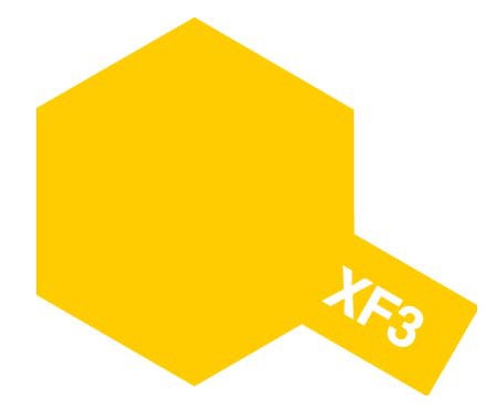 Tamiya Acrylic Paint XF-3 Flat Yellow