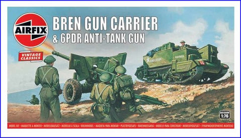 Airfix Bren Gun Carrier and 6PDR Anti-Tank Gun