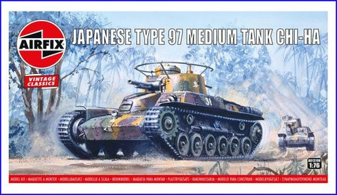 Airfix Japanese Type 97 Medium Tank CHI-HA