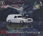 DDA 1975 HJ Holden Sandman Panelvan Supercharged Slammed