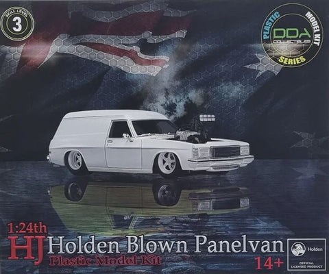 DDA 1975 HJ Holden Sandman Panelvan Supercharged Slammed