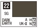 Mr Color C022 S/G Dark Earth