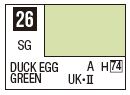 Mr Color C026 S/G Duck Egg Green