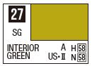 Mr Color C027 S/G Interior Green