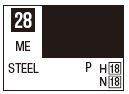 Mr Color C028 Metallic Steel