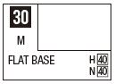 Mr Color C030 Flat Base Standard