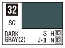 Mr Color C032 S/G Dark Gray 2