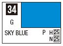 Mr Color C034 Gloss Sky Blue