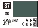 Mr Color C037 S/G Rlm75 Gray Violet