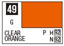 Mr Color C049 Gloss Clear Orange
