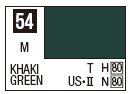 Mr Color C054 Flat Khaki Green