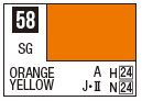 Mr Color C058 S/G Orange Yellow
