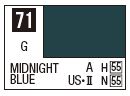 Mr Color C071 Gloss Midnight Blue
