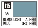 Mr Color C115 S/G Rlm65 Light Blue
