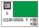 Mr Color C138 Gloss Clear Green