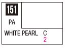 Mr Color C151 Pearl White Pearl