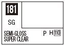 Mr Color C181 S/G Super Clear