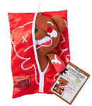 Deddy Bear Plush In Bag - Christmas - Gingerbear