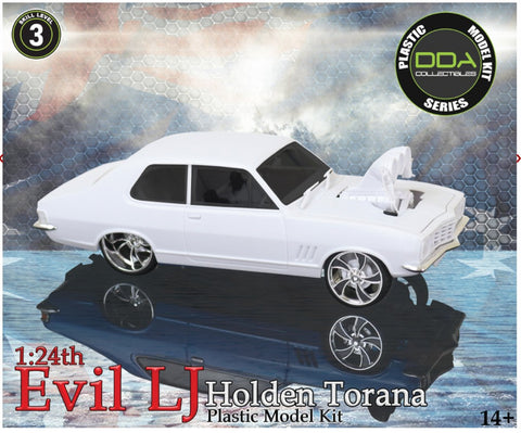 DDA Evil LJ Torana - White Kit
