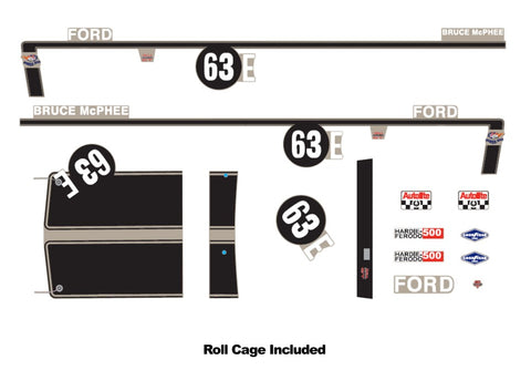 DDA 63E XW Ford Bathurst Decal Kit