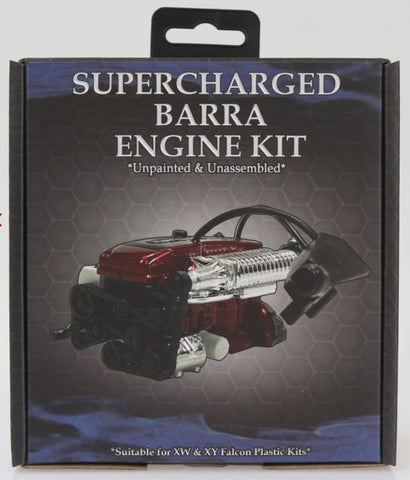 DDA Ford XW / XY Barra 6 Cylinder Engine Supercharged Plastic Kit