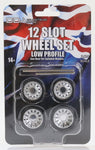 DDA 12 Slot Low Profile Wheels w/tyres