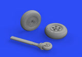 EDUARD SPITFIRE Mk.I WHEELS BRASSIN 1/48