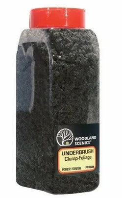 Woodland Scenics FC1638 Underbrush - Forest Green