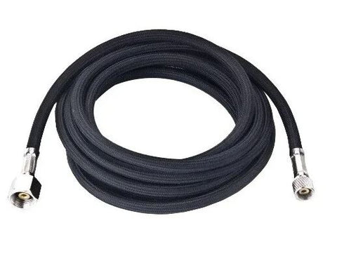 Hseng Braided Airhose 1/8 BSP Female - 1/4 BSP Male