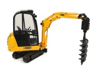 Joal JCB 8016 Mini Excavator with Earth Drill