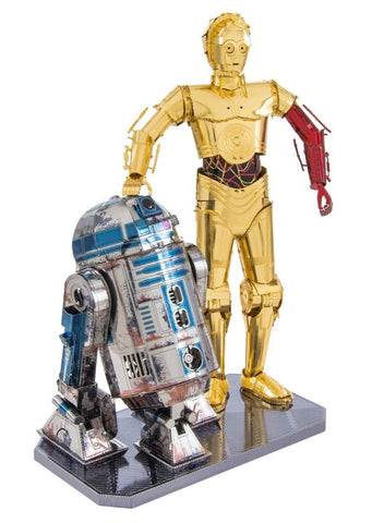 Metal Earth - C-3PO and R2D2