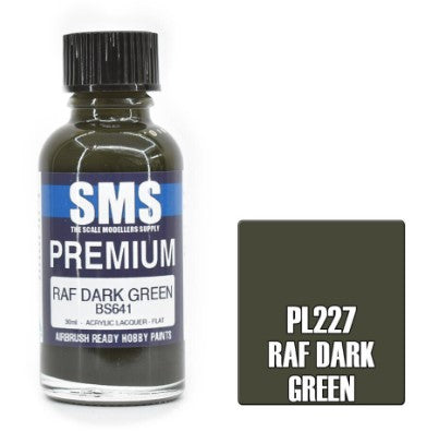 SMS Premium Lacquer - PL227 RAF Dark Green - BS641