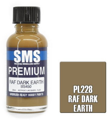 SMS Premium Lacquer - PL228 RAF Dark Earth - BS450