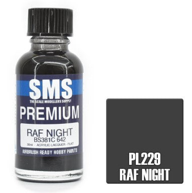 SMS Premium Lacquer - PL229 RAF Night - BS381C 642