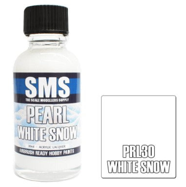 SMS Pearl Lacquer - White Snow