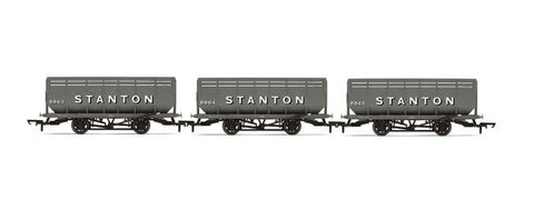 Hornby Stanton Ironworks 20T Coke Hopper Wagon Triple Pack