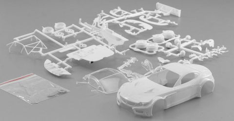 Scaleauto Bmw Z4 Body Kit - White