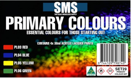SMS SET29 Primary Colours Set