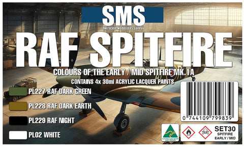 SMS RAF Spitfire Early / Mid Mk.1A