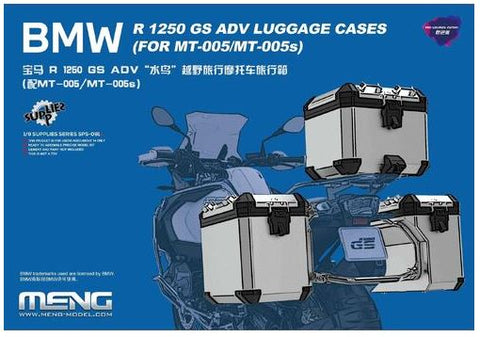 Meng 1/9 BMW R1250 GS ADV Luggage Cases