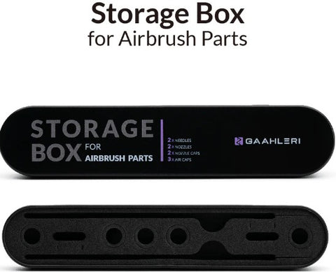 Gaahleri Airbrush Parts Storage Box