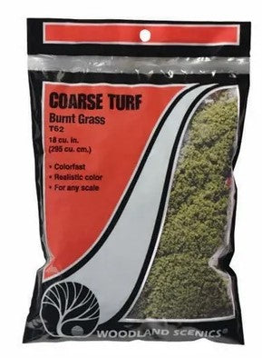 Woodland Scenics T62 Coarse Turf - Burnt Grass