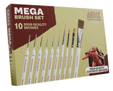 Army Painter Mega Brush Set (10 Synthetic Brushes)