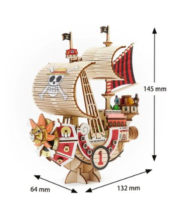 Wa-gu-mi - One Piece - Thousand Sunny Wooden Puzzle